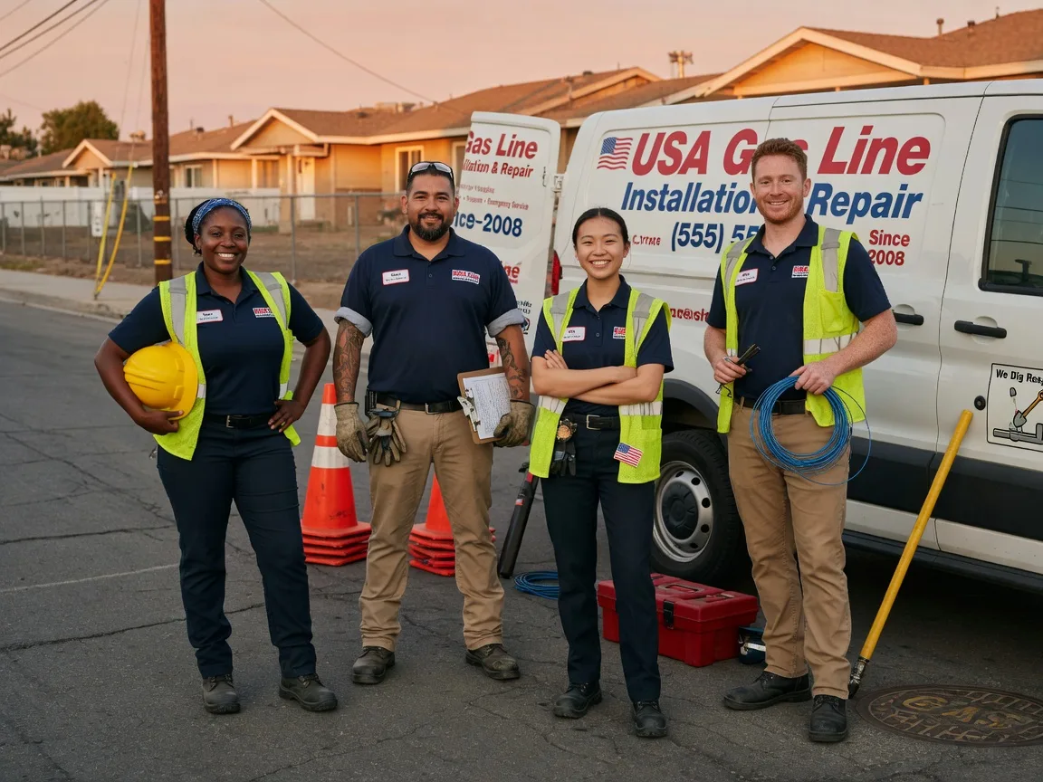Gas Line Installation company in Opdyke, IL